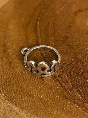 James Avery Tiara Charm, Sterling Silver